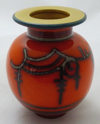 Gouda Flora Keramik vase Yellow 920