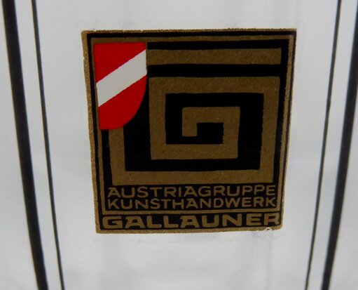 Gallauner Vase im Jugendstil