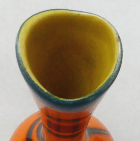 Gouda Flora Keramik vase Yellow 1481