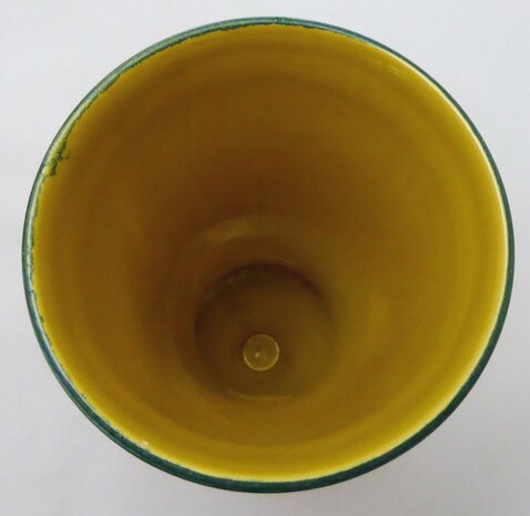 Gouda Flora Keramik vase Yellow 1889